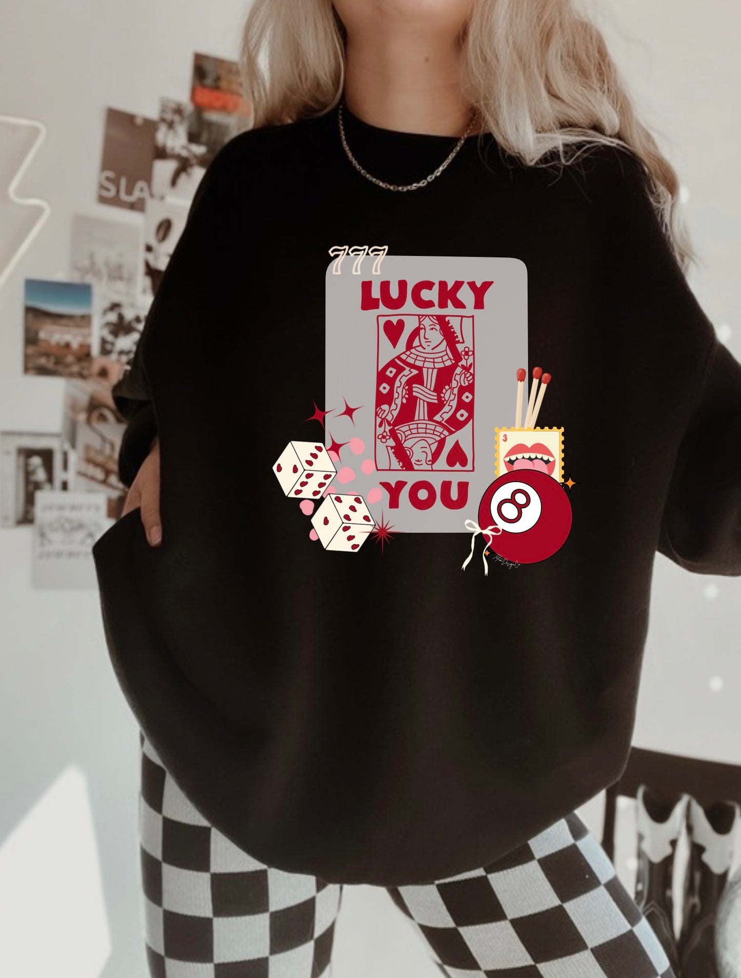 Lucky You Crewneck