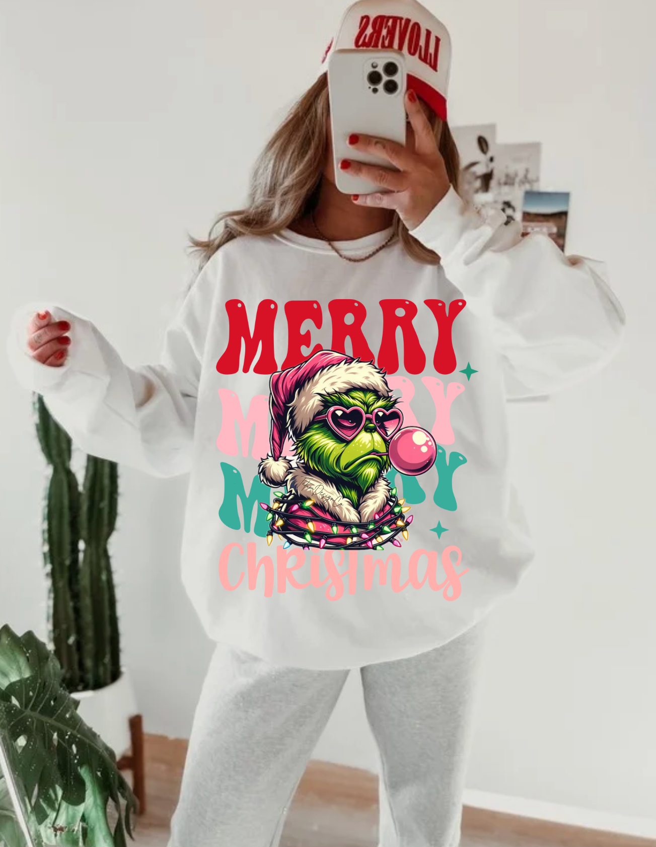 Merry grinch crewneck
