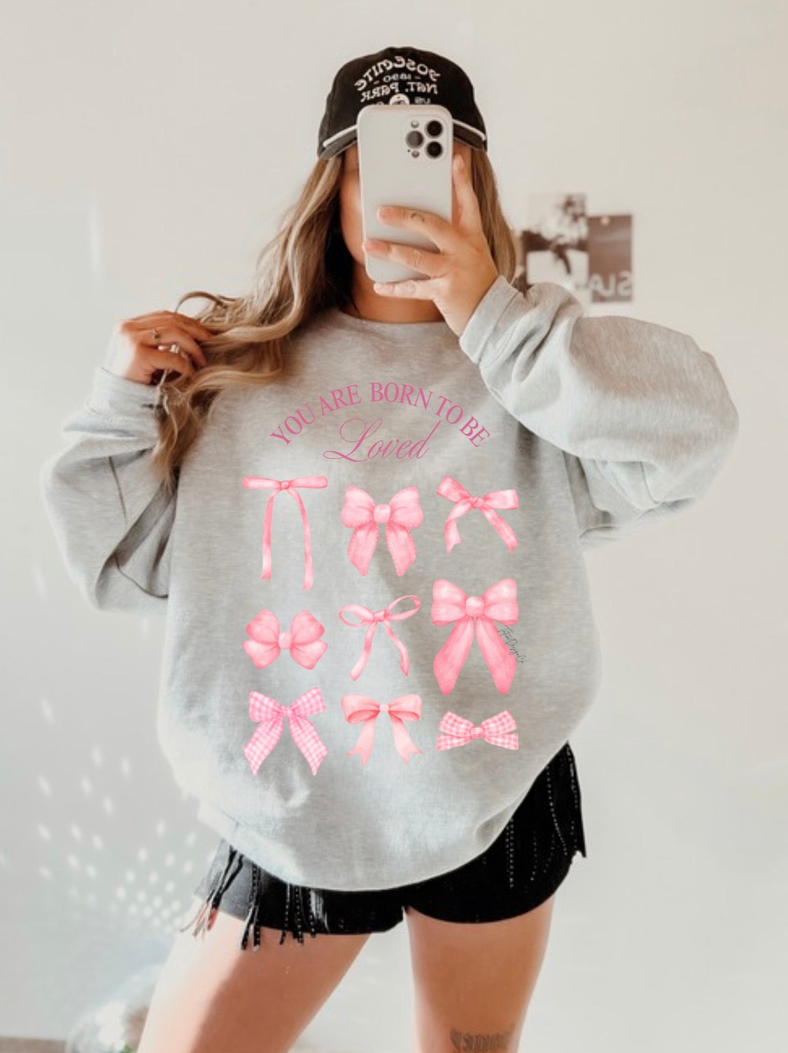 You are loved crewneck