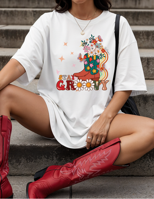 Stay Groovy Tee