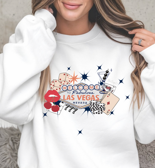 Las Vegas crewneck