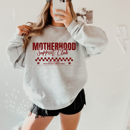 Motherhood Support Club - Maroon